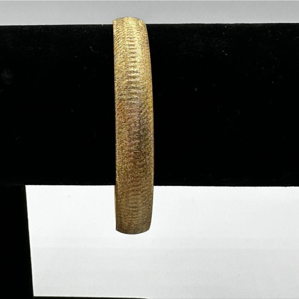 Monet gold bangle